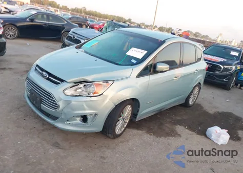 2013 Ford C-Max Hybrid Se из США, поврежденный, VIN 1FADP5AU3DL531800